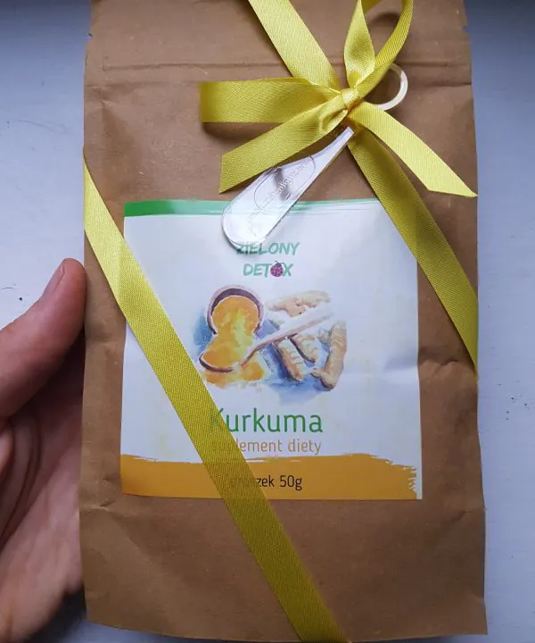 Alternative view of Kurkuma w proszku