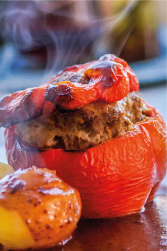 faszerowana papryka zapiekana