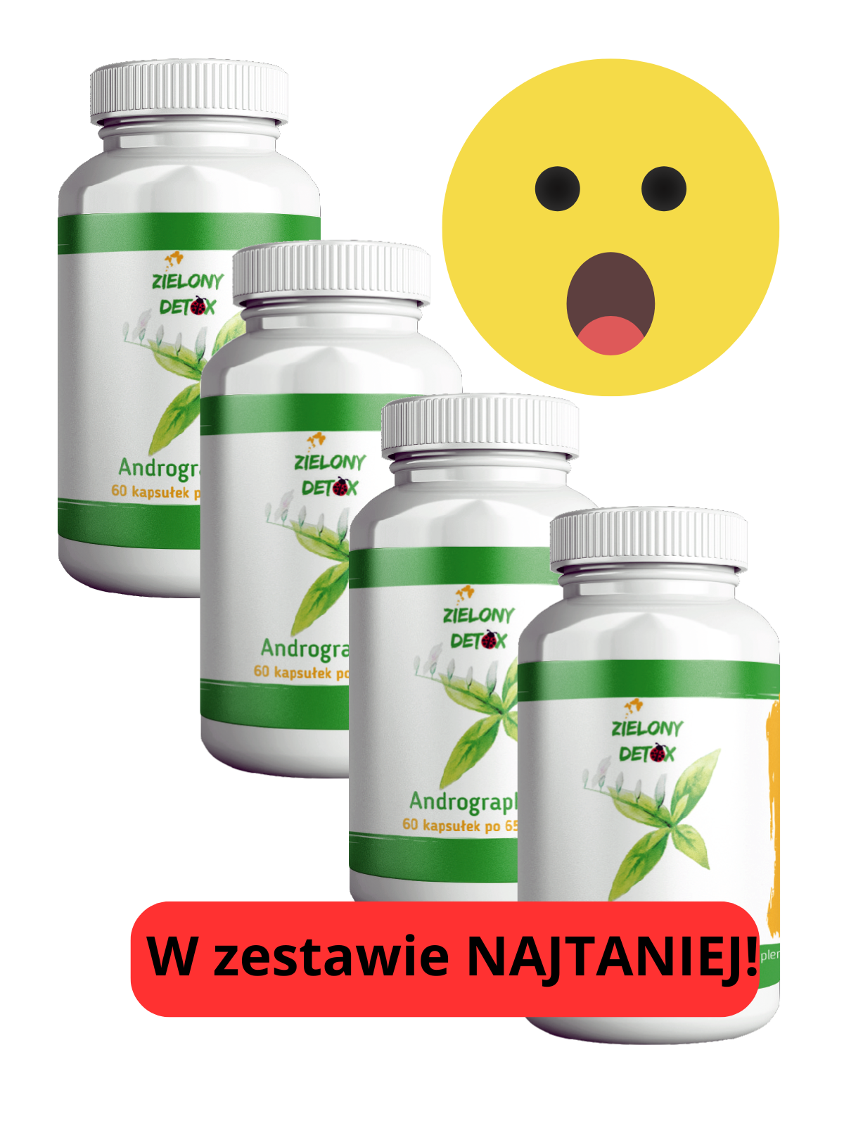 4xAndrographis w kapsułkach - w zestawie NAJTANIEJ
