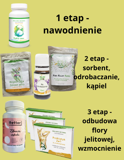 Zielony Para Detox Max ROBAKI